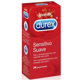 UNITÉS SOFT SENSITIVE DUREX 24