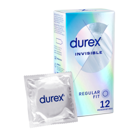 INVISIBLE EXTRA FINE DUREX 12 UNITÉS