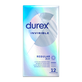 INVISIBLE EXTRA FINE DUREX 12 UNITÉS