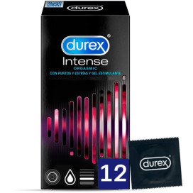 DUREX INTENSE ORGASMIC 12 PIÈCES