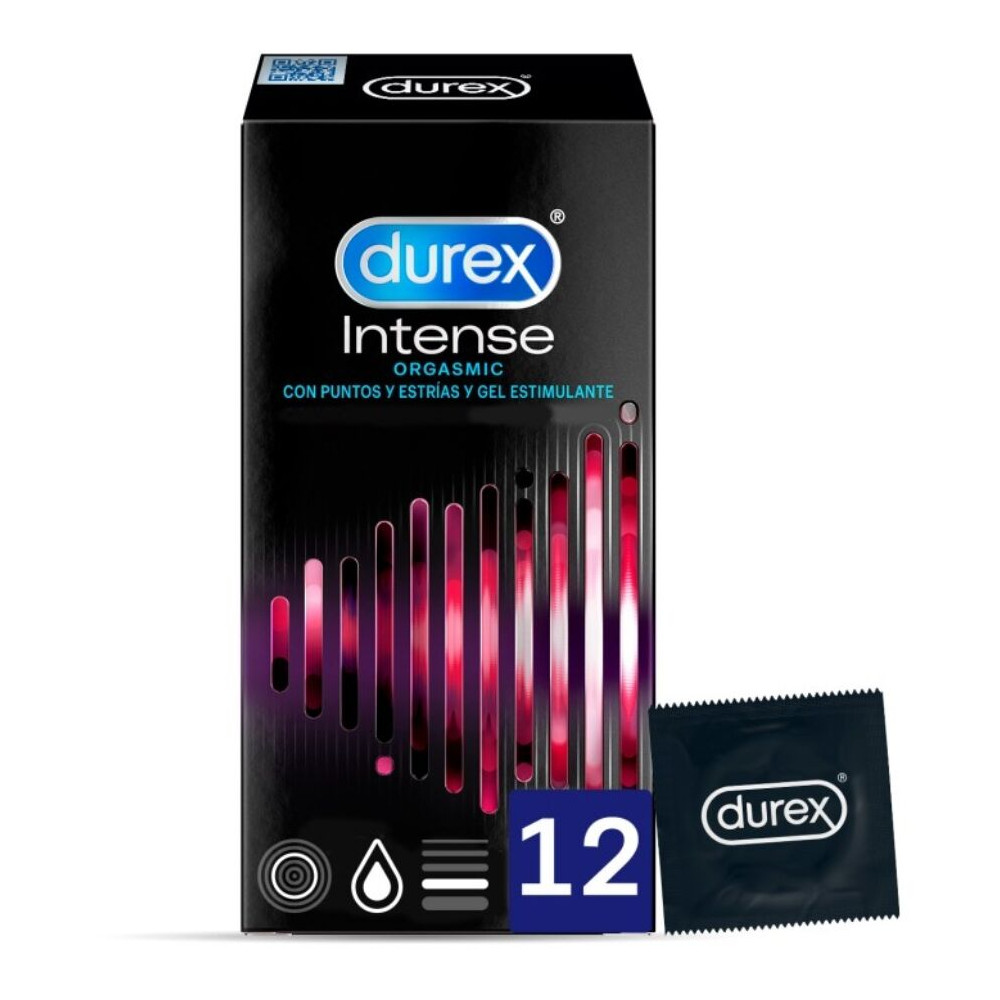 DUREX INTENSE ORGASMIC 12 PIÈCES