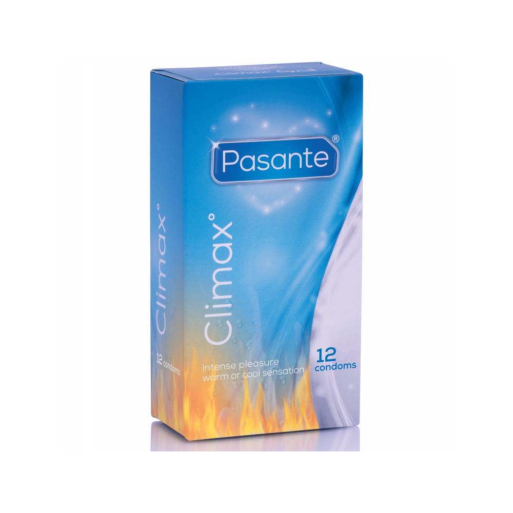 PASANTE CLIMAX 6 EFECTO CALOR + 6 EFECTO FRIO  / 12UNIDADES