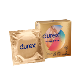 PRESERVATIFS DUREX REAL FEEL 3 UDS