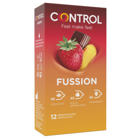 CONTROL FUSSION CONDOMS 12 UNITS