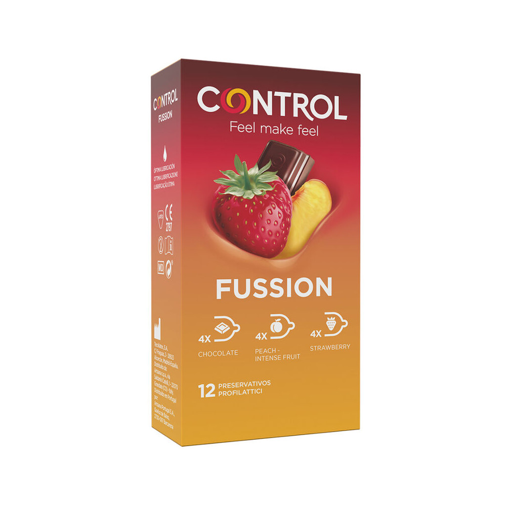 CONTROL FUSSION CONDOMS 12 UNITS