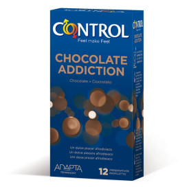 CONTROL ADAPTA CHOCOLATE CONDOMS 12 UNITS