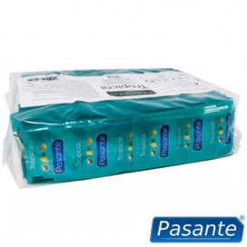 PASANTE PRÉSERVATIFS SAC TROPICAL 144 UNITÉS