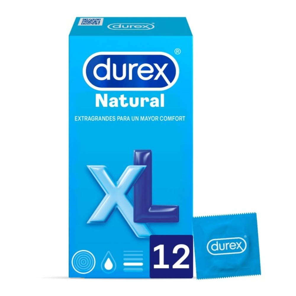 DUREX NATURAL XL 12 UNITÉS