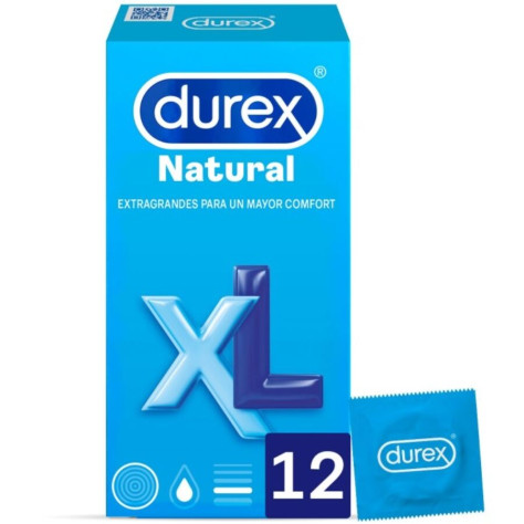 DUREX NATURAL XL 12 UNITÉS