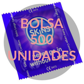 SKINS CONDOM EXTRA LARGE BAG 500