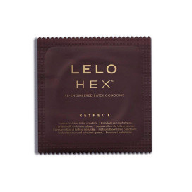 LELO HEX CONDOMS RESPECT XL 12 PACK