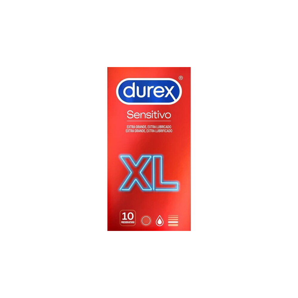 PRESERVATIFS DUREX SENSITIVE XL 10 UNITES