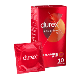 PRESERVATIFS DUREX SENSITIVE XL 10 UNITES