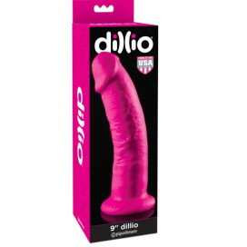 DILDO 22,9 CM DILLIO ROSE