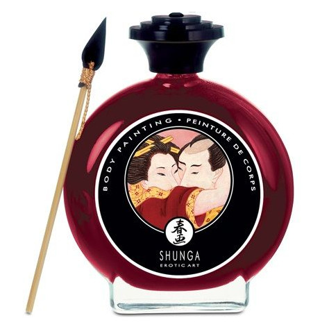 SHUNGA BODY PAINTING SPARKLING STRAWBERRY WINE