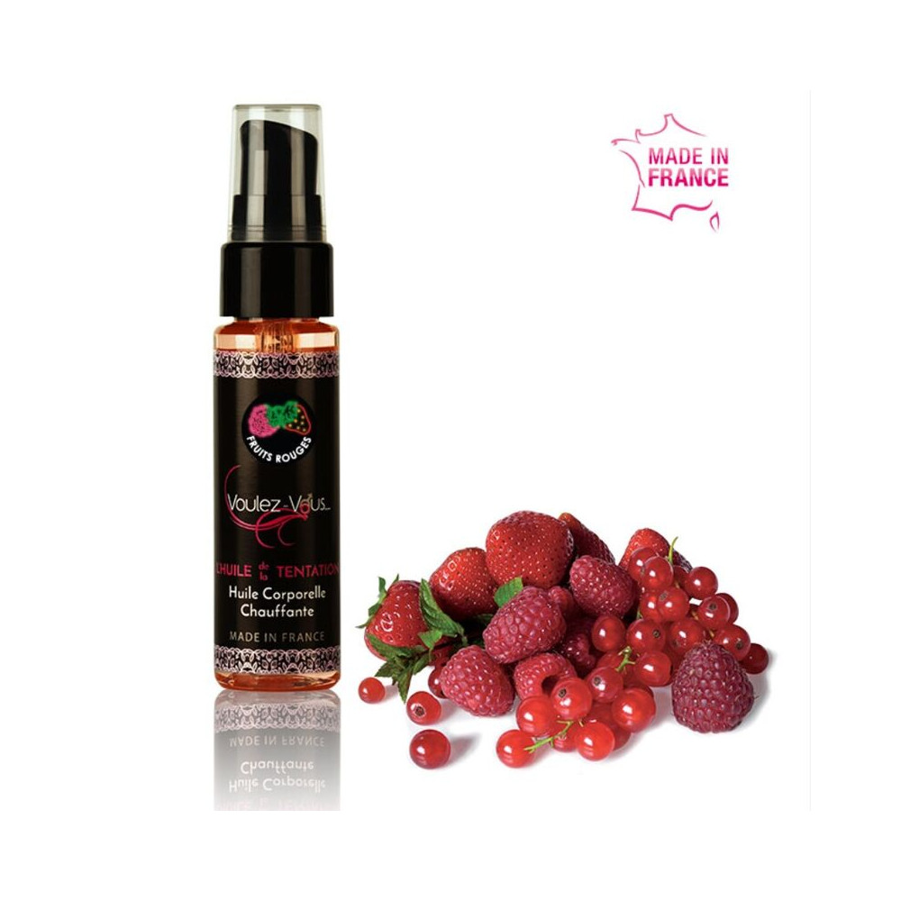 VOULEZ-VOUS - ACEITE EFECTO CALOR - FRUTOS ROJOS 35 ML