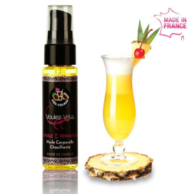 HUILE CORPS RÉCHAUFFANTE VOULEZ-VOUS - PI A COLADA 35 ML