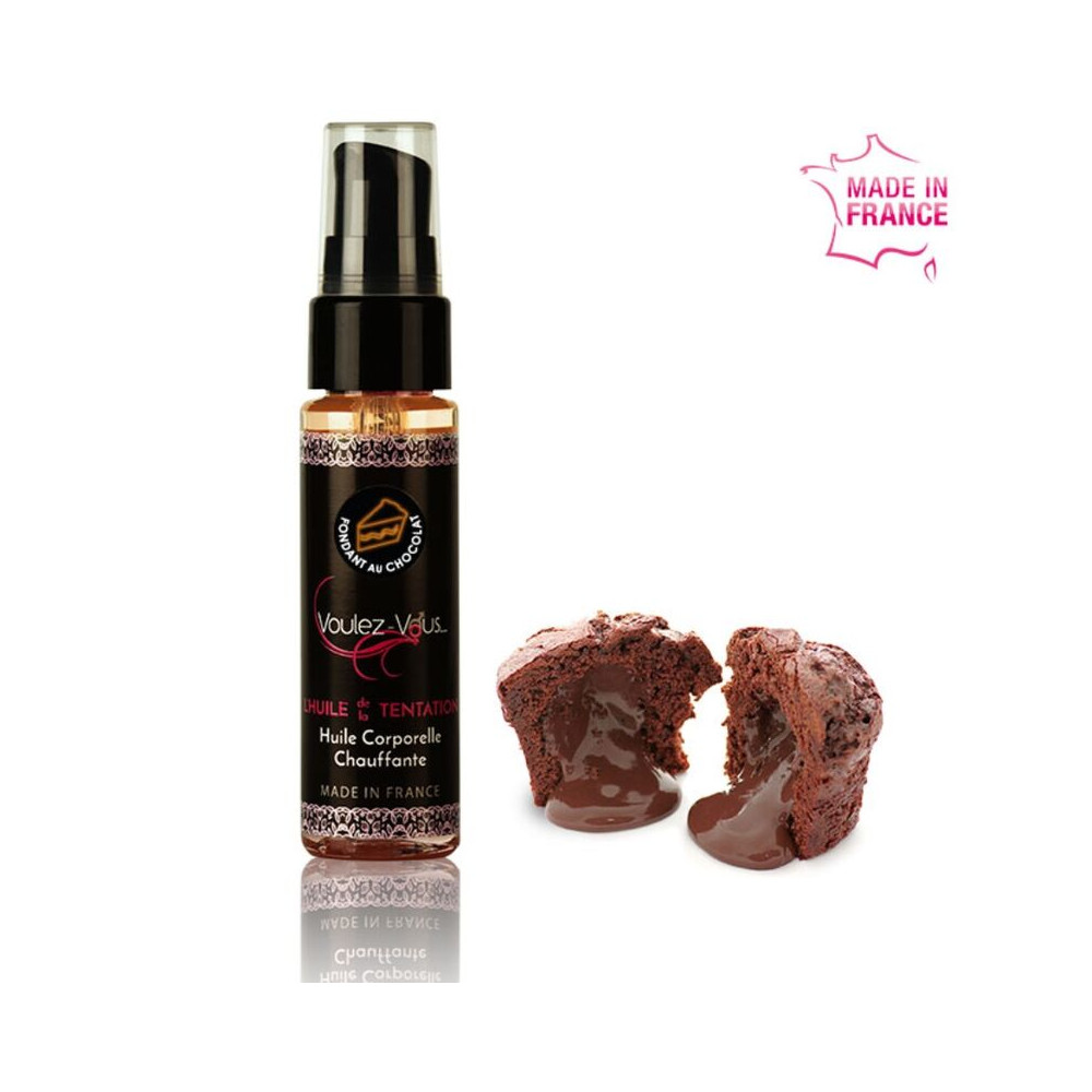 VOULEZ-VOUS - ACEITE EFECTO CALOR - FONDANT DE CHOCOLATE 35 ML