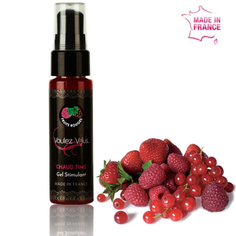 GEL VOULEZ-VOUS STIMULANT FRUITS ROUGES 35 ML