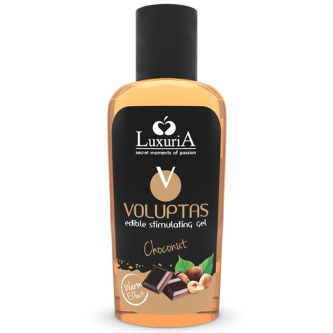 LUXURIA VOLUPTAS EDIBLE GEL STIMULANT EFFET RÉCHAUFFANT - CHOCONUT 100 ML