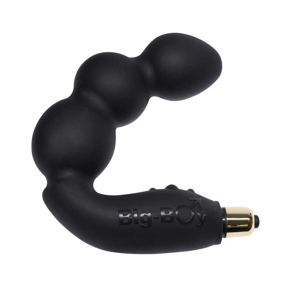 BIG-BOY PROSTATE MASSAGER NOIR 7V