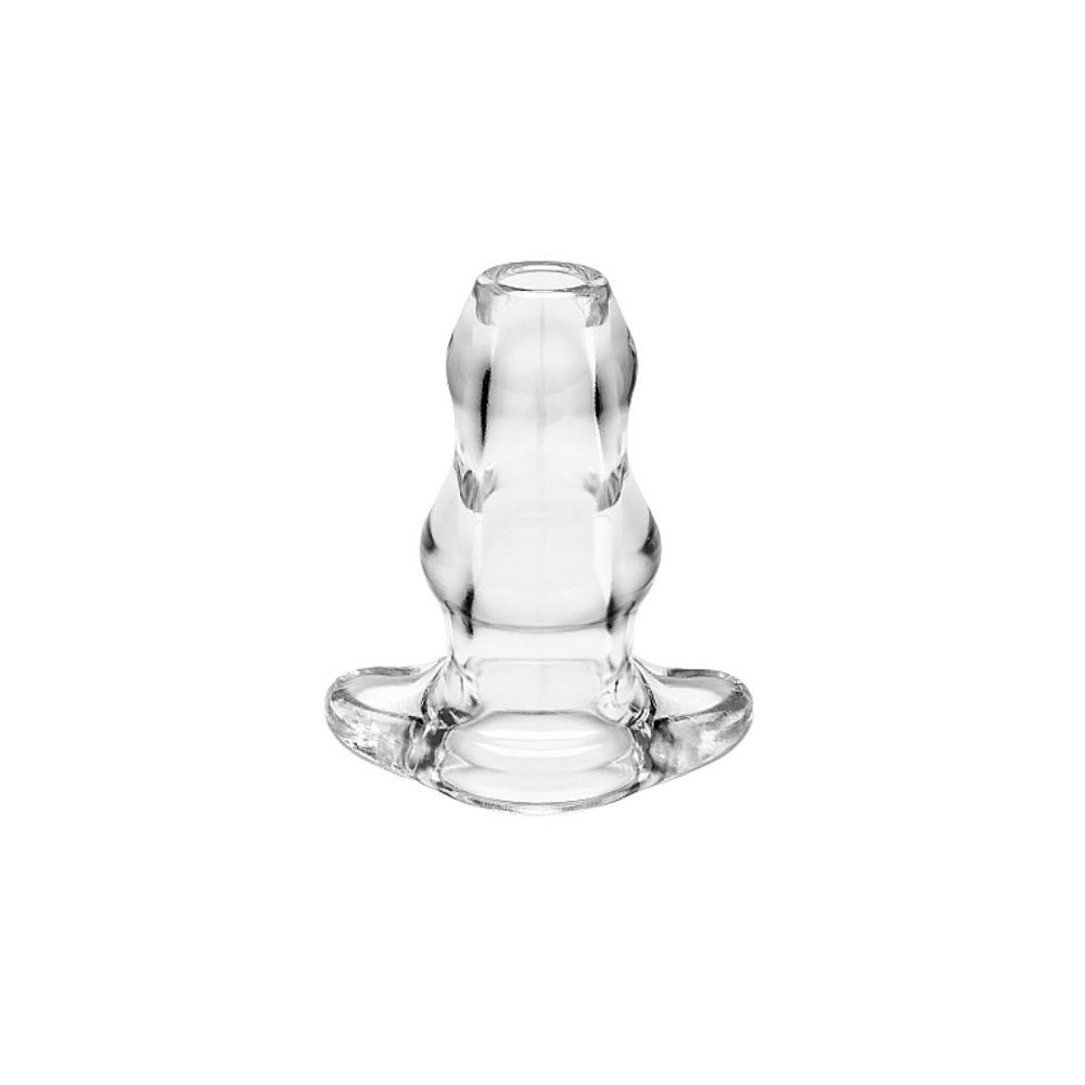 PERFECT FIT DOUBLE TUNNEL PLUG L GRAND - TRANSPARENT