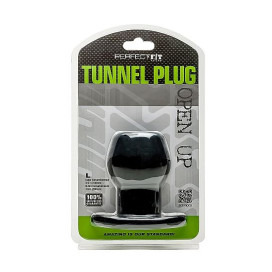 PERFECT FIT ASS TUNNEL PLUG SILICONE NOIR L