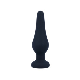 BOUCHON ANAL INTENSE PIPO S SILICONE NOIR 9.8 CM