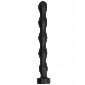 BOULE PLUG ANAL TOUT NOIR 32CM