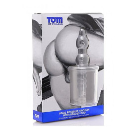 ASPIRATEUR ANAL ROSEBUD TOM OF FINLAND AVEC BARBE TRANSPARENT