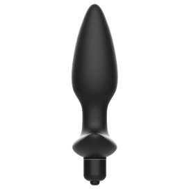 ADDICTED TOYS MASSAGER PLUG ANAL AVEC VIBRATION NOIR