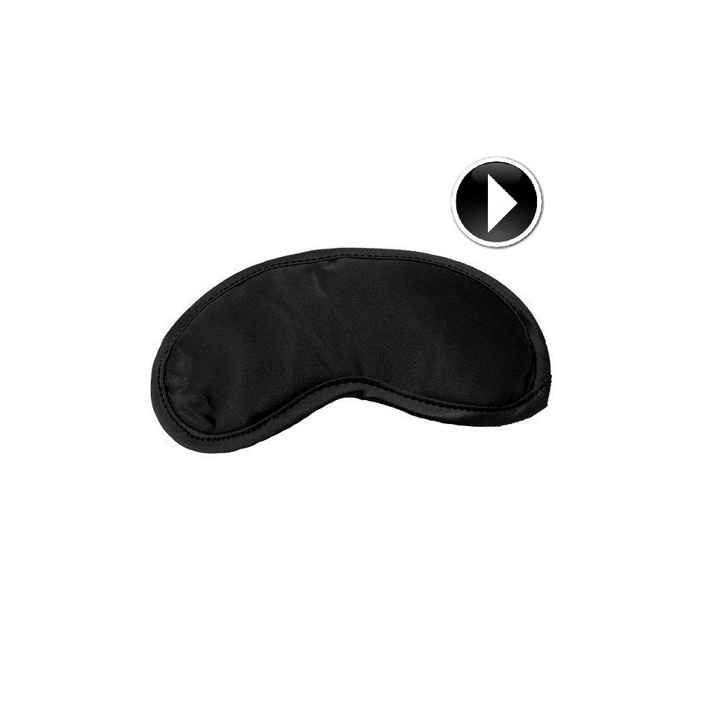 SEX  MICHIEF SATIN BLINDFOLD NOIR,