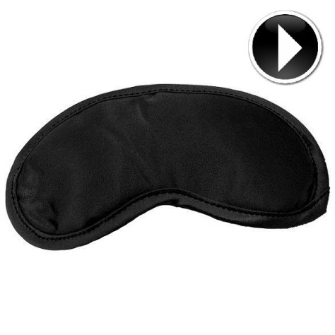 SEX  MICHIEF SATIN BLINDFOLD NOIR,