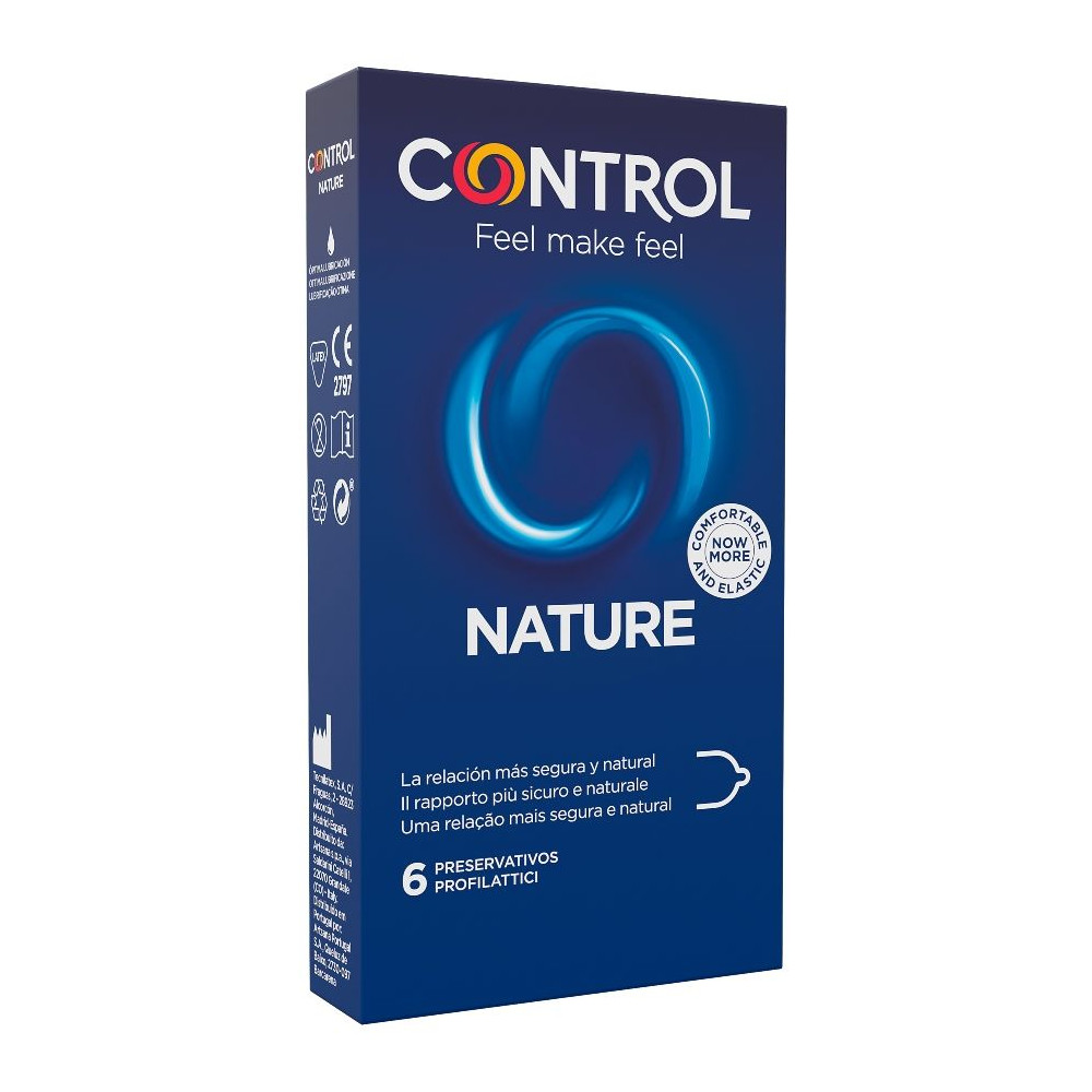 CONTROL ADAPTA NATURE CONDOMS 6 UNITS