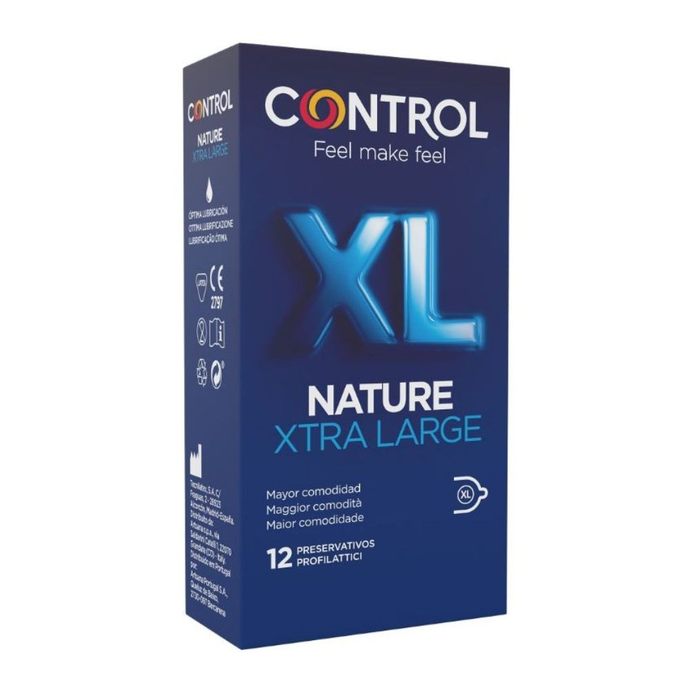 CONTROL ADAPTA NATURE XL CONDOMS 12 UNITS