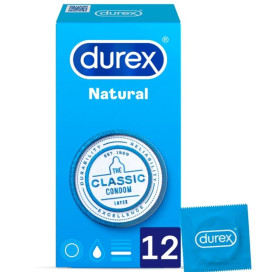 DUREX NATURAL PLUS 12 UNITÉS