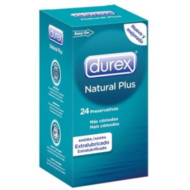 DUREX NATURAL PLUS 24 UNITÉS