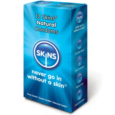 SKINS PRÉSERVATIF NATUREL PACK 12