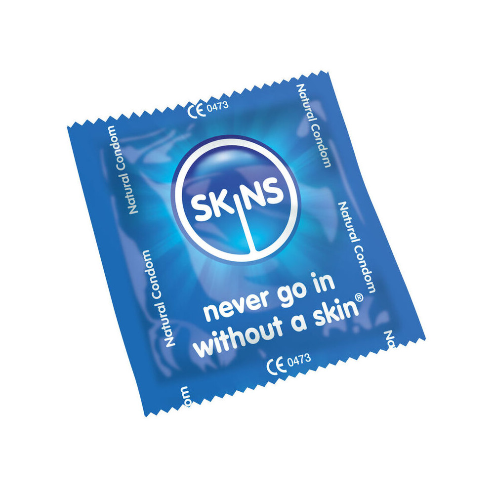 SKINS PRESERVATIF NATURAL BAG 500