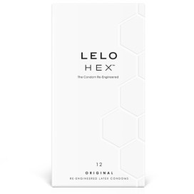 LELO HEX PRESERVATIVE BOX 12 UNITÉS