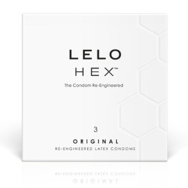 LELO HEX PRESERVATIVE BOX 3 UNITÉS