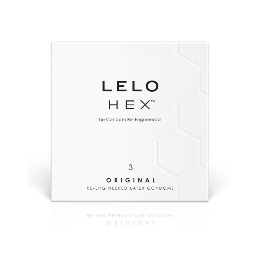 LELO HEX PRESERVATIVE BOX 3 UNITÉS