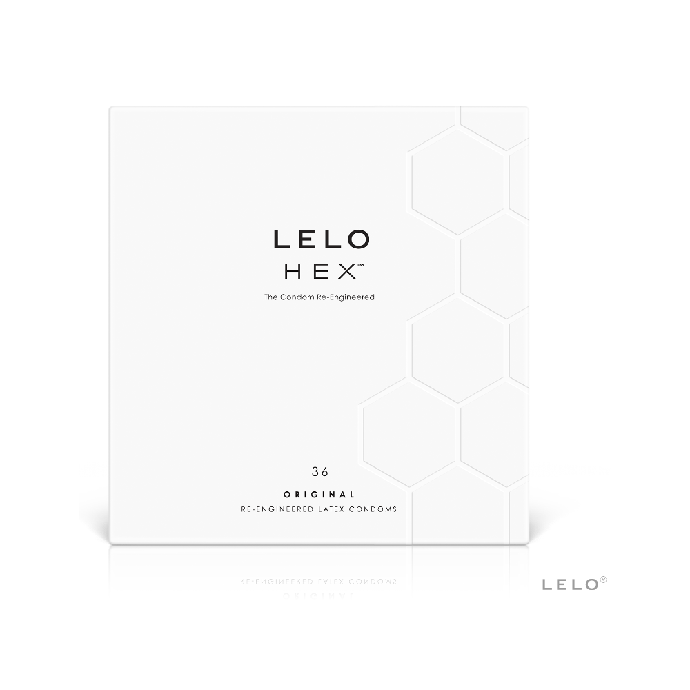 LELO HEX PRESERVATIVE BOX 36 UNITÉS