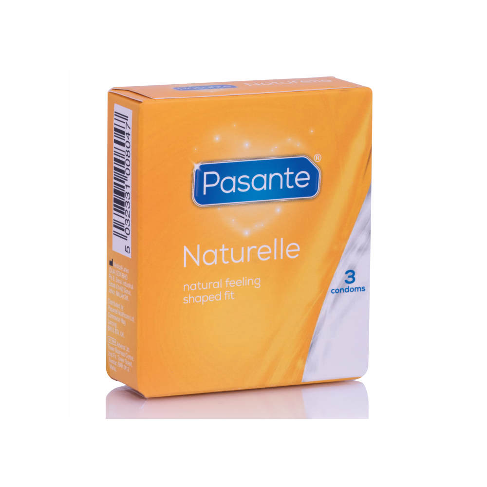 PASANTE CONDOM GAMA NATURELLE 3 UNIDADES