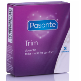 PASANTE PRESERVATIVOS TRIM MÁS DELGADO  3 UNIDADES