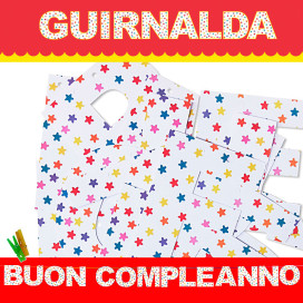 GARLAND BUON COMPLEANNO (Carton 220gr)