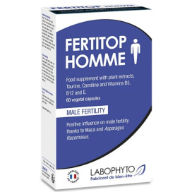 FERTITOP HOMME COMPLÉMENT ALIMENTAIRE FERTILITÉ MASCULINE 60 COMPRIMÉS