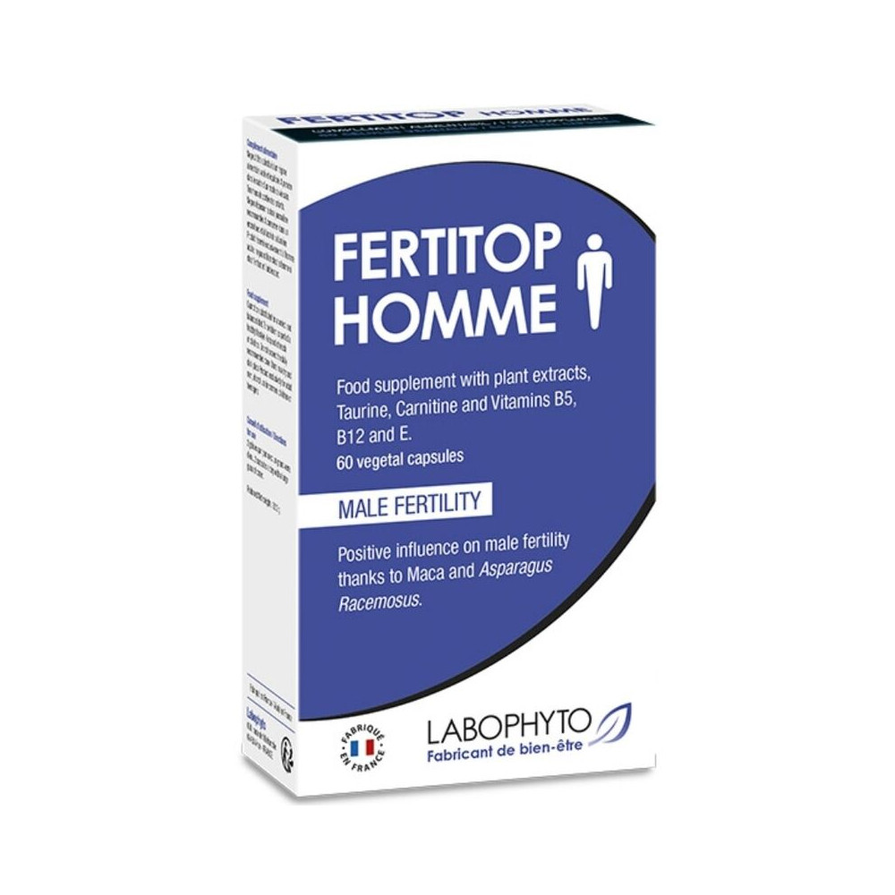 FERTITOP HOMME COMPLÉMENT ALIMENTAIRE FERTILITÉ MASCULINE 60 COMPRIMÉS