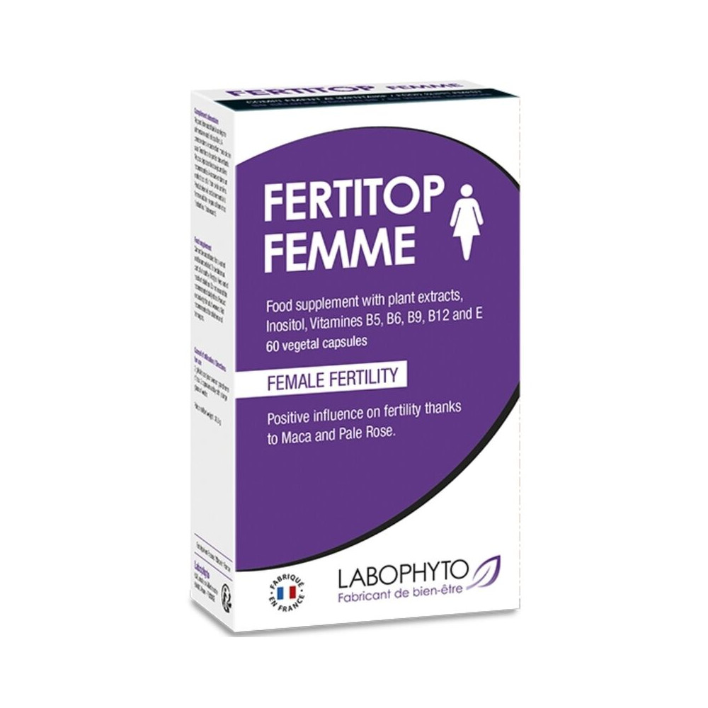 FERTITOP FEMME FERTILITÉ COMPLÉMENT ALIMENTAIRE FERTILITÉ FÉMININE 60 PILULES