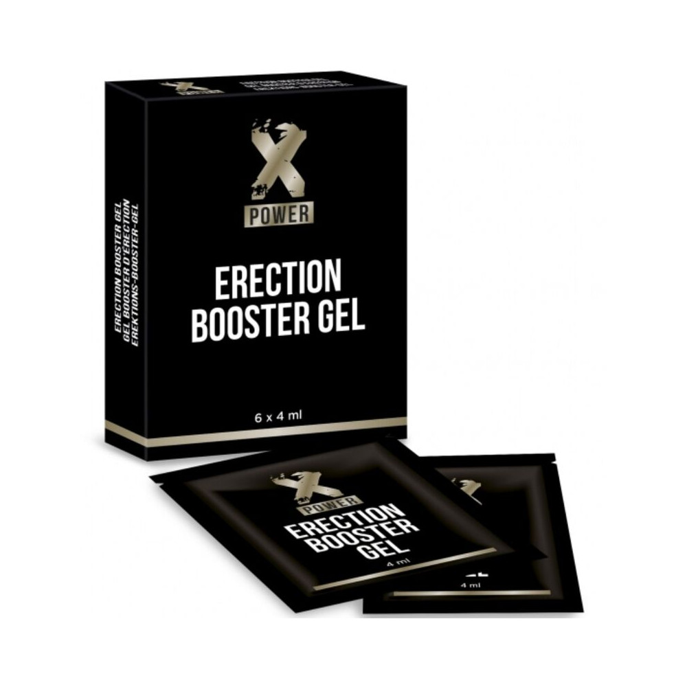 GEL BOOSTER D''ÉRECTION XPOWER 6 X 4 ML